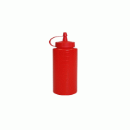 Schneider - Bouteille souple rouge, volume : 500 ml, PP - rouge plastique polypropylène 200493