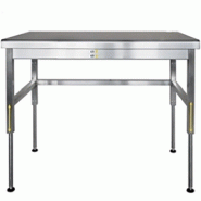 TABLE INOX AJUSTABLE EN HAUTEUR TABLE INOX AJUSTABLE EN HAUTEUR