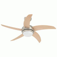 Ventilateur de plafond avec lumière et télécommande 110 cm Sonoma - 8721451241836