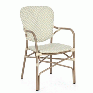 Chaise avec accoudoir Cadeira Tiffany 55 x 62 x 93 cm - par 8