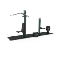 Equipement de fitness extérieur - Denfit Gym combi 5 - 8065119 - Hags