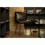 Ginevra Siège rembourré cuir ou velours Ginevra Siège rembourré cuir ou velours