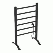 Helloshop26 - Sèche-serviettes électrique avec radiateur 85 x 55 cm 100 watts noir 03_0010757 - noir 3000225392390