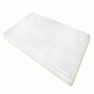 ITALCONCEPT L2G Plaque De Decoupe Gn1/1 Blanc Polyethylene, 15 x 530 x 325mm - 3616350030498
