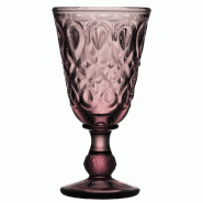 La Rochère Verre à vin Lyonnais 23 cl Améthyste x6 -  Violet Rond Verre La Rochere - violet verre 3232876163177