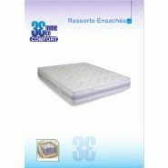 MATELAS ECO-CONFORT RESSORTS ENSACHES 7 ZONES COUCHAGE 80*200CM ÉPAISSEUR 23CM MATELAS ECO-CONFORT RESSORTS ENSACHES 7 ZONES COUCHAGE 80*200CM ÉPAISSEUR 23CM