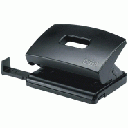 NOVUS Lot de 20 Perforateur 2 trous City-Line C 216, capacité 16 feuilles, coloris noir - 025-0378