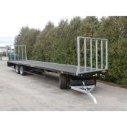 Plateau fourragers 6 roues - robust 2000 - longueur du plateau 12 m - ptac 23000 kg