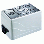 Saladette réfrigérée à poser blanc avec 1 bac gn 1/1 profondeur 150 mm - PPR1/1