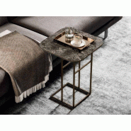Table d'appoint Roma avec surface en grès