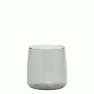 Zafferano Lot De 6 Verres No Bilia En Verre Borosilicaté Soufflé À La Main Couleur Gris Design Moderne Et Élégant Pour Service De Table Raffiné