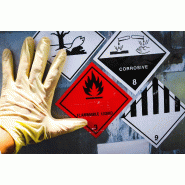 Étiquette matières dangereuses - 530030 – 10 x 10 cm - "Gaz inflammables" Étiquette matières dangereuses - 530030 – 10 x 10 cm - "Gaz inflammables"