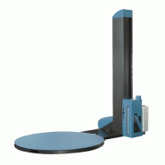 Banderoleuse palette haut de gamme avec pesage intégré Banderoleuse palette haut de gamme avec pesage intégré