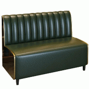 Canapé deux places, mobilier de restauration, café, bar, restaurant, hôtel, chaise d'ameublement 120 x 60 x 90 cm 【Y-83】Vert - vert matière sy