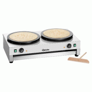 Crêpière électrique 2xØ400mm  2CP400  Bartscher