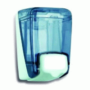 Distributeur de savon à remplissage direct 0.4L - Distribution par bouton poussoir et fermeture à clé Distributeur de savon à remplissage direct 0.4L - Distribution par bouton poussoir et fermeture à clé
