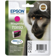 Epson T0893 'Singe' Cartouche d'encre originale DURABrite Ultra (C13T08934011) - Magenta Epson T0893 'Singe' Cartouche d'encre originale DURABrite Ultra (C13T08934011) - Magenta