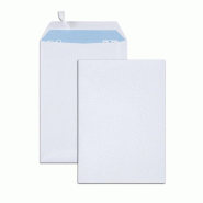 GPV Boîte de 500 pochettes Everyday blanches 162x229/C5, 90 g/m², adhésives avec bande - 3250650008308
