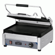 Grill panini grand premium rainurée - lisse avec surface 380x287 mm... - PCGPRLGPT