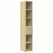 Helloshop26 - Buffet bahut commode armoire meuble de rangement organisateur cuisine salle de séjour salon haut sonoma 30 x 42,5 x 02_0033939 - 300021_0