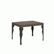 Itamoby Table Extensible 70X110/194 Cm Paxon Noyer Structure Anthracite - marron 8050598200278 Itamoby Table Extensible 70X110/194 Cm Paxon Noyer Structure Anthracite - marron 8050598200278