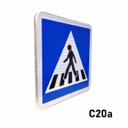 Panneau C20a - Passage pour piétons