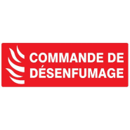 Panneaux rigides adhésifs photoluminescents 330x75 mm prévention incendie - PNGPSLAD-TL08/CDSF_0