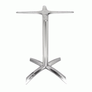 Pied de table à plateau basculant aluminium | Bolero - GF962