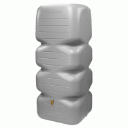 Récupérateur d'eau mural "cubus" 1000l - GRIS - gris 4023122287919