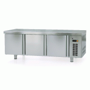 Soubassement réfrigéré Positif GN1/1 1600mm 3 portes pleines Coreco