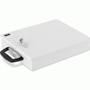 Stamony - Stamony ST-DOC-100 Coffre-fort document Coffre document Boite avec serrure (Dimensions : 355 x 255 x 70, Matériau : acier laminé à - 4062 Stamony - Stamony ST-DOC-100 Coffre-fort document Coffre document Boite avec serrure (Dimensions : 355 x 255 x 70, Matériau : acier laminé à - 4062