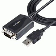 StarTech Cble USB vers RS232 de 1m - Cble Convertisseur