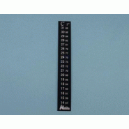 Thermomètre cristal liquide grand, 14/31 ºC - Ref.: KJR009 Thermomètre cristal liquide grand, 14/31 ºC - Ref.: KJR009