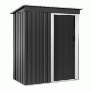 Uniprodo - Uniprodo Abri de Jardin en métal - 163 x 181 x 89 cm Cabane de Jardin Metal Abri de Jardin en Acier galvanisé Cabanon de Jardin - 4062859