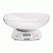 Vogue Balance plastique électronique 5 Kg / 1 g - 3701188094962