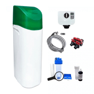 Adoucisseur d'eau 14l vanne canature complet avec accessoires - 1 à 3 personnes