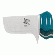 Arcos Série Brooklyn - Couteau à jambon - Lame en acier inoxydable forgé au nitrum 300 mm - Poignée Micarta couleur bleue (lame soie) - bleu inox