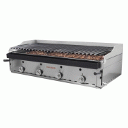 B-120+M Maiser B-120+M Maiser 120 barbecue relevable avec grille PETO bleutée - B-120/M