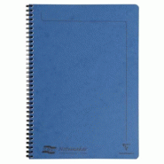 Clairefontaine Lot de 10 Cahier Europa Notemaker A4, 120p./60 feuilles détachables 90 g/m² reliure intégrale, ligné, coloris bleu - 5016196048653