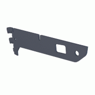 Console inclinable 2 positions anthracite 0-15º P20 cm