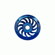 Diamwood expert en equipement plateau de surfaçage pcd blue grinder d.180 x al. 22,23 mm x 6 pkd 3 mm - epoxy, colle, béton, peinture - diamwood - g