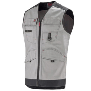 Gilet de travail trowel sans manches 9attup gris/noir t4 - LAFONT - la-9attup-887-4 - 691659_0