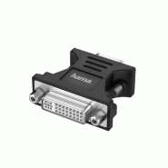Hama VGA vers DVI Adaptateur Full HD 1080p - bidirectionnel - 4047443437433