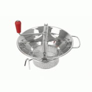 Moulin à légumes PRO (Ø)370 mm en acier étamé, inclus une grille de 3 mm Moulin à légumes PRO (Ø)370 mm en acier étamé, inclus une grille de 3 mm
