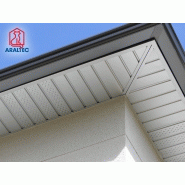 Sous-faces / lambris en aluminium Sous-faces / lambris en aluminium