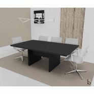 Table de réunion rectangulaire TAK - Mobel Linea. - Non, 200, Noir_0