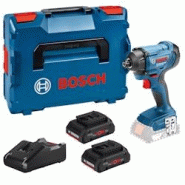 Visseuse à Chocs 18v Bosch Gdr 18v 160 + 2 Batteries Procore 4 Ah + Chargeur + L Boxx Bosch 06019g510q - 3598647504731 Visseuse à Chocs 18v Bosch Gdr 18v 160 + 2 Batteries Procore 4 Ah + Chargeur + L Boxx Bosch 06019g510q - 3598647504731