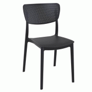 Chaise lucy - noir Chaise lucy - noir