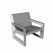Fauteuil lounge in & out FRAME - gris