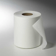 Fripa Lot de 6 Rouleau d'essuie-mains non perforé, 2 épaisseurs, 200mm x 175m, extra blanc - blanc 95746